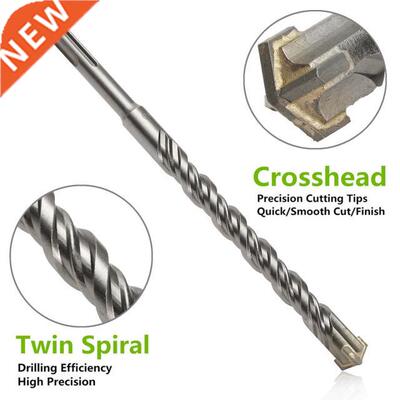 Concrete Tungsten Carbide Tip 210mm SDS Plus Crosshead Drill