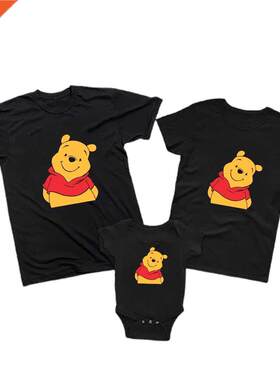 M Kids T-Shirt Summer Baby Short Sleeve Romper Winnie t