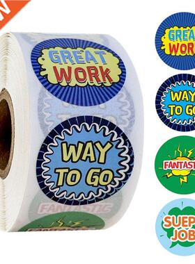 100-500pcs 1 Inch Round Cartoon Game Seal Labels Handmade St