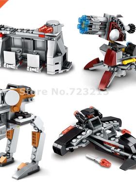 Science Fiction Aircraft With Geonosis Senate Commando Shado