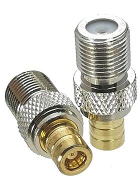 1Pcs SMB Female Jack to F TV Female Jack RF apter Connecto