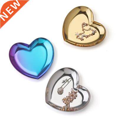Love Heart Shaped Stainless Steel Organizer Ring Earrings