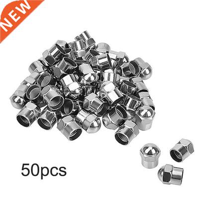 50Pcs Car Tyre Air Pressure Caps Car Wheel Tire Valve Stem C
