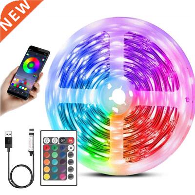 LED Strip Light Flexible Lamp RGB 5050 Bluetooth Remote  Ke