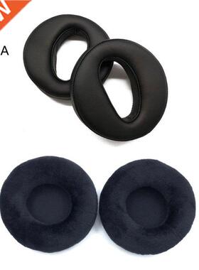 2 Pcs Leather/Flannel Cushion Sponge Earpads Compatible with