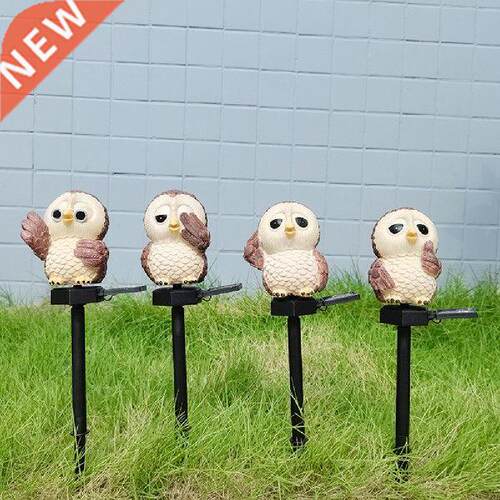 Owl LED Solar Light Waterproof Outdoor Garden Lawn Stake