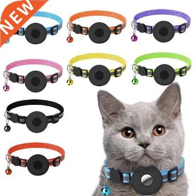 1Piece For Apple Airtag Case Dog Cat Bell Collar GPS Finder