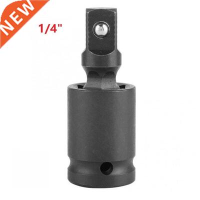 1pc 1/4 Wrench Socket Adapter Universal Pneumatic Swivel Jo