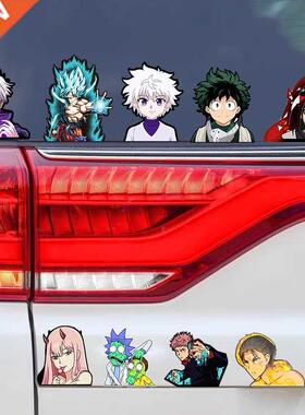 1 piece Anime Motion Sticker Waterproof Decal for Cars,Lapto