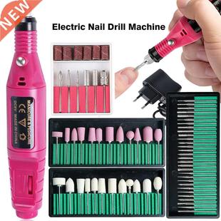 Professional Nail Drill Machine Electric Manicure Milling Cu