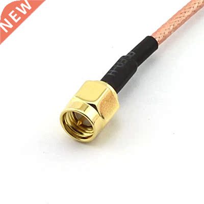 50CM RF SMA Plug Male to SMA Male RG400 Pigtail Adapter Coax