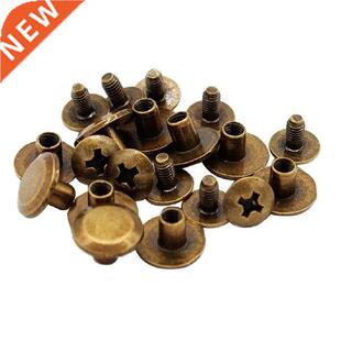10Pack Chicago Screw/Studs/Rivets Belt Strap Fastener