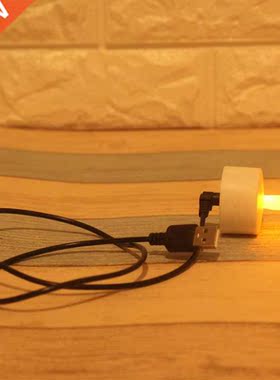 US Charge,One Piece Yellow Light LED Rechargeale Fleless