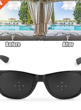 Unisex Anti-myopia Astigmatism Glasses with Hole for Men Wom