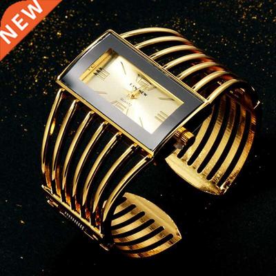 CANSNOW Womens Watch Luxury Fashion Rose Gold Bangle Bracele