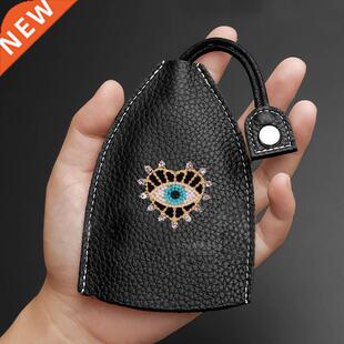 Soft Genuine Cow Leather Keychain Housekeeper Case Wallet Me