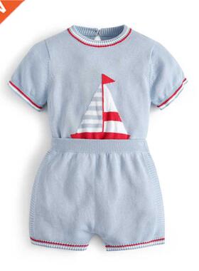 Infant Boy Knitted Clothing Set Baby Spanish Boutique Clothe