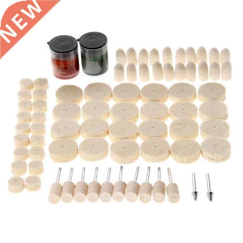 76Pcs Dremel ccessories brsive Soft Felt Buffing Burr Pol