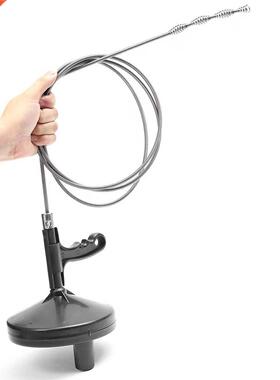 Sink Pipe Drain Cleaner Unlocker Auger Unlock Plunger with