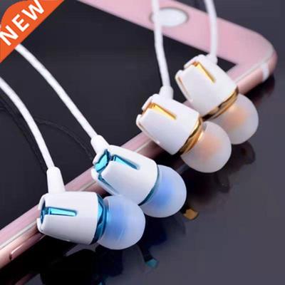 Metal HiFi Sound Wired Earphones With Mic For iPhone 13 Huaw