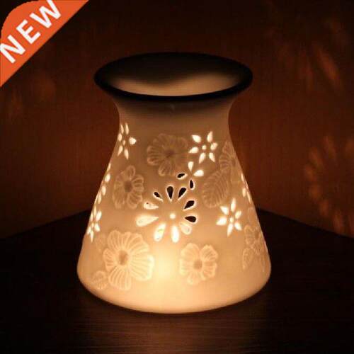 Essential Oil Furnace Flower Hollow Oil Burner for Living
