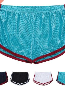 Running Shorts Men Gym Fitness Training Breathable Mesh Quic