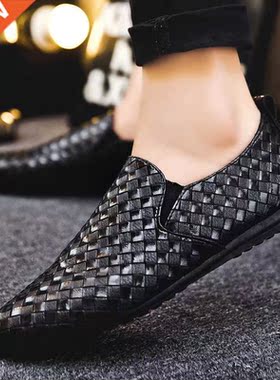 Coslony Men Casual Shoes Leather Brand High Quality Men Summ