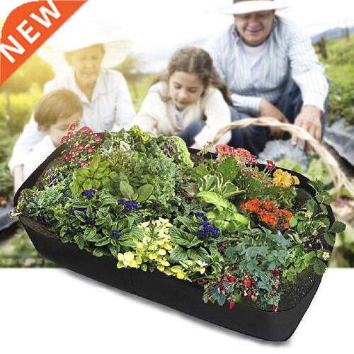 Grow Bags Rectangular Plant Growing Bags Breathable