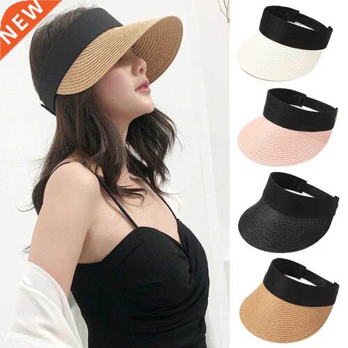 Summer New Empty Top Suncap Foldable Portable Roll-up Beach