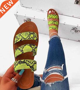 2021 hot style European and American large size sandals snak