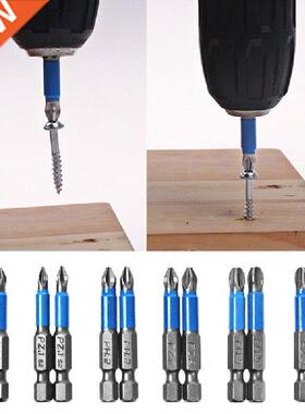 12 pcs Anti-Skip PH PZ Head Screwdriver Drill Bit Hex Shank