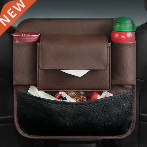 C Seat Back Storage Bags PU Leather C Hanging Bag Water