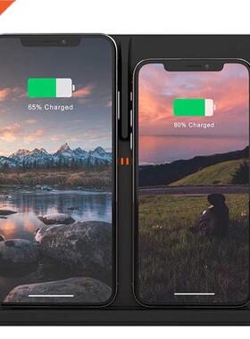 Easy Install Portable Phone Car Wireless Charger Pad Mat Bla