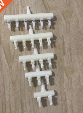 Plastc 2 3 4 5 6 Way Aquarum Ar Spltter Valve Fsh Tank