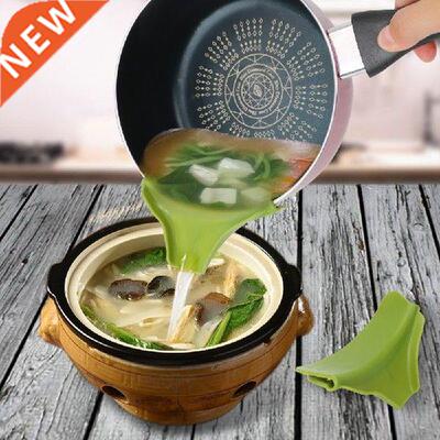 Liquid Flow Nozzle Silicone Soup Funnel Tools Pans