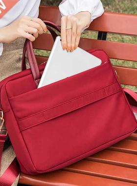 Fashion Briefcases Laptop Bag Case Women Men Travel Document