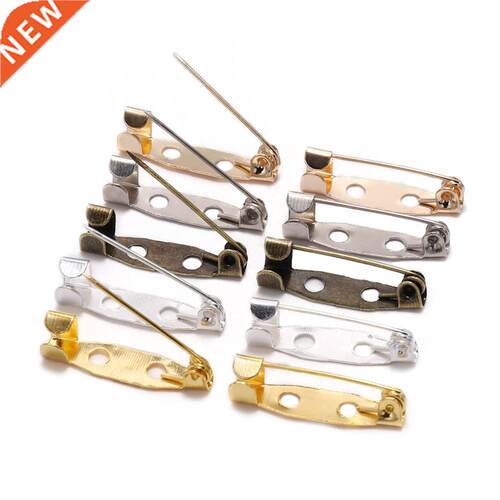 50pcs/lot 15 20 25 0 5 mm Brooch Clip Base Pins Safety Pin
