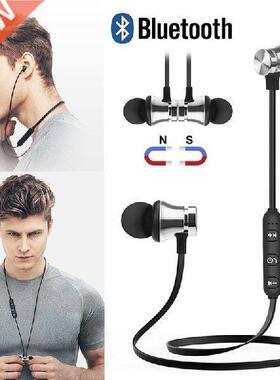 Bluetooth-compatible Earphone With Mic Sports Neckband