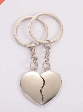 1Pir Couple Keychin Hert Key Rings Lovers Love Key Chin