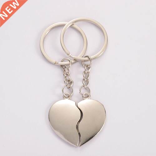 1Pir Couple Keychin Hert Key Rings Lovers Love Key Chin