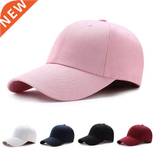 Men Women Fashion Casual Simple Baseball Cap Solid Color Cot
