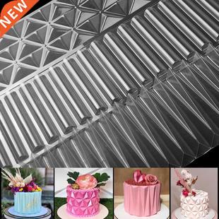 3D Diamond Pattern Cake Mold encil DIY Lace Fondant