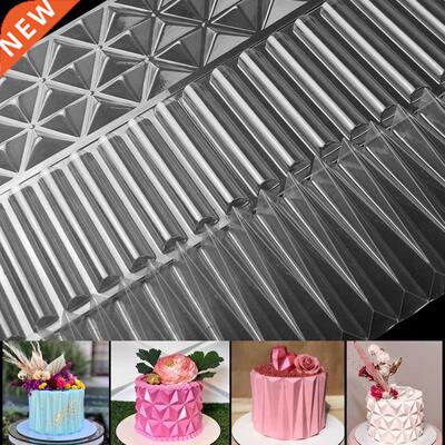 3D Diamond Pattern Cake Mold encil DIY Lace Fondant