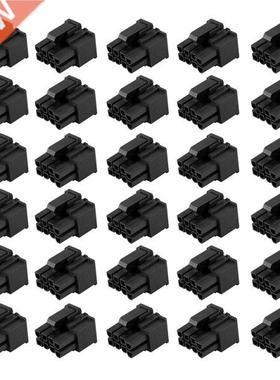 30Pcs 4.2mm 6+2 Pin 8P 8PIN Male Power Connector Plastic She