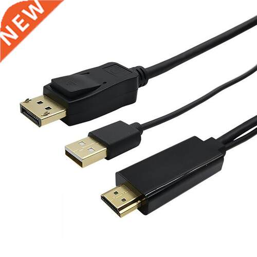 4K HDMI-compatible to Displayport Converter Cable HDMI-compa