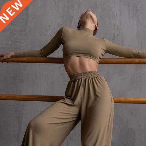 Wide legs long-sleeved suit female 女阔腿裤长袖休闲运动套装