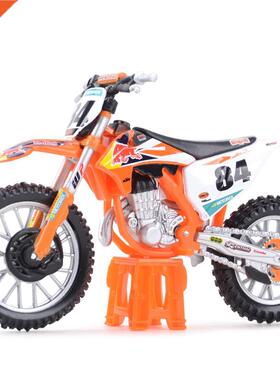 Bburago 1:18 2018 KTM-450 SX-F Factory Edition Static Die Ca