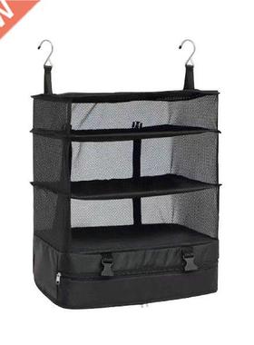 Interlayer Portable Foldable Wall Cloth Wardrobe Zipper