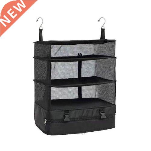 Interlayer Portable Foldable Wall Cloth Wardrobe Zipper