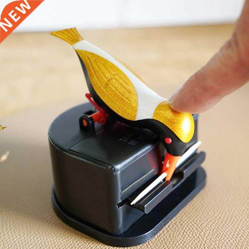 Cute Little Bird Toothpick Container Automatic Toothpick Dis